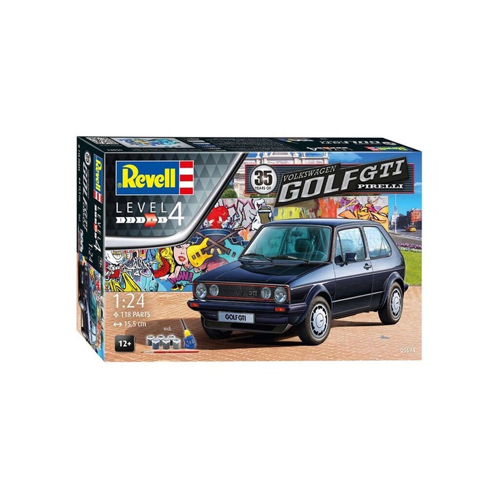 Revell - Gift Set Volkswagen Golf GTI Pirelli Model Building