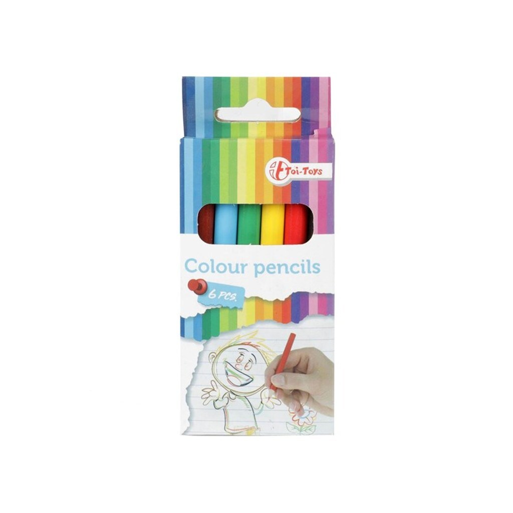 Toi-Toys Colored pencils 6 pcs.