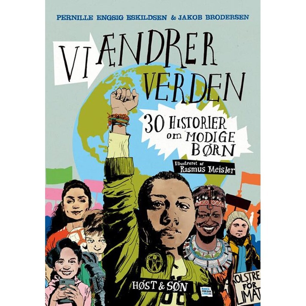 Vi ændrer verden - Børnebog - Hardcover