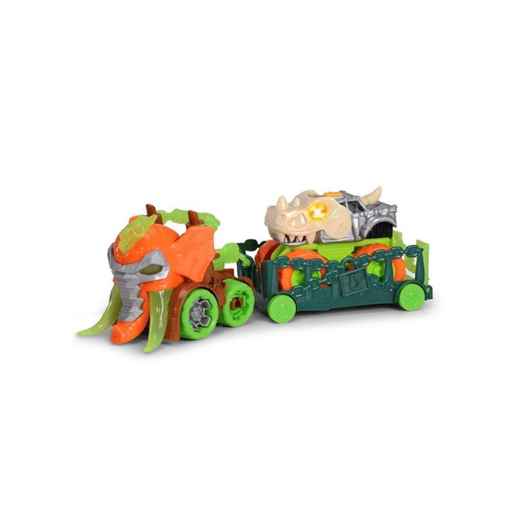 Dickie Monster Ranger Dinosaur, Bil med Anhænger (32 cm)