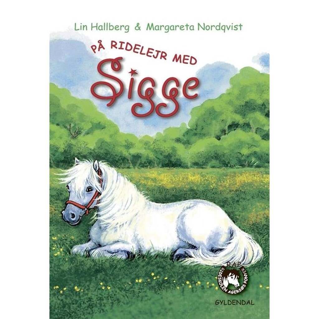 RAP-klubben 5 - På ridelejr med Sigge - Børnebog - Hardcover