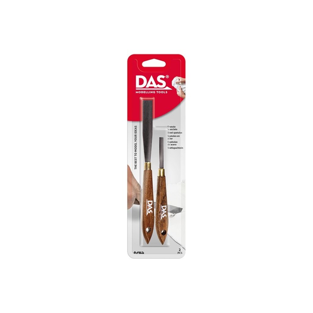 DAS Steel Spatulas 2 pcs BL