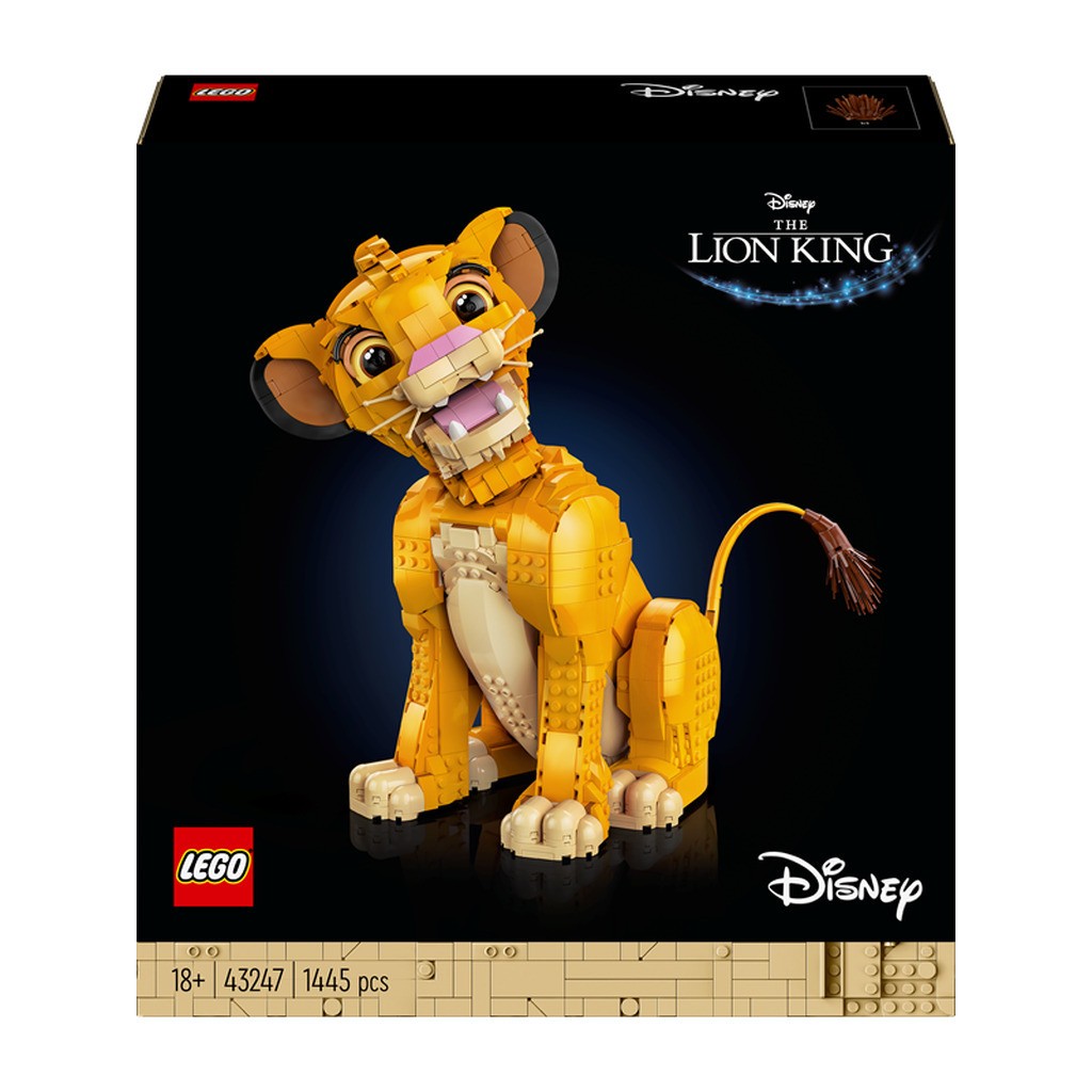 LEGO Disney 43247 Ung Simba - Løvernes konge