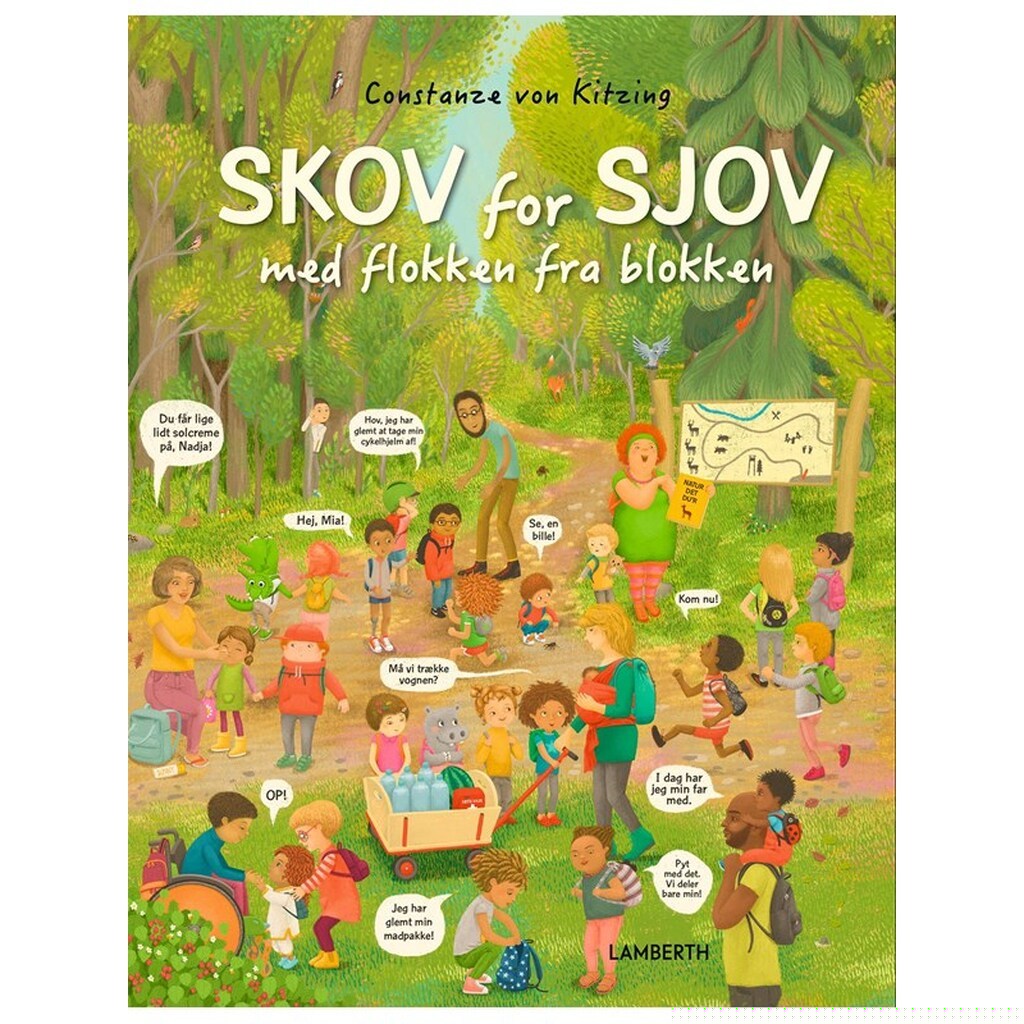 Skov for sjov - Børnebog - Papbog