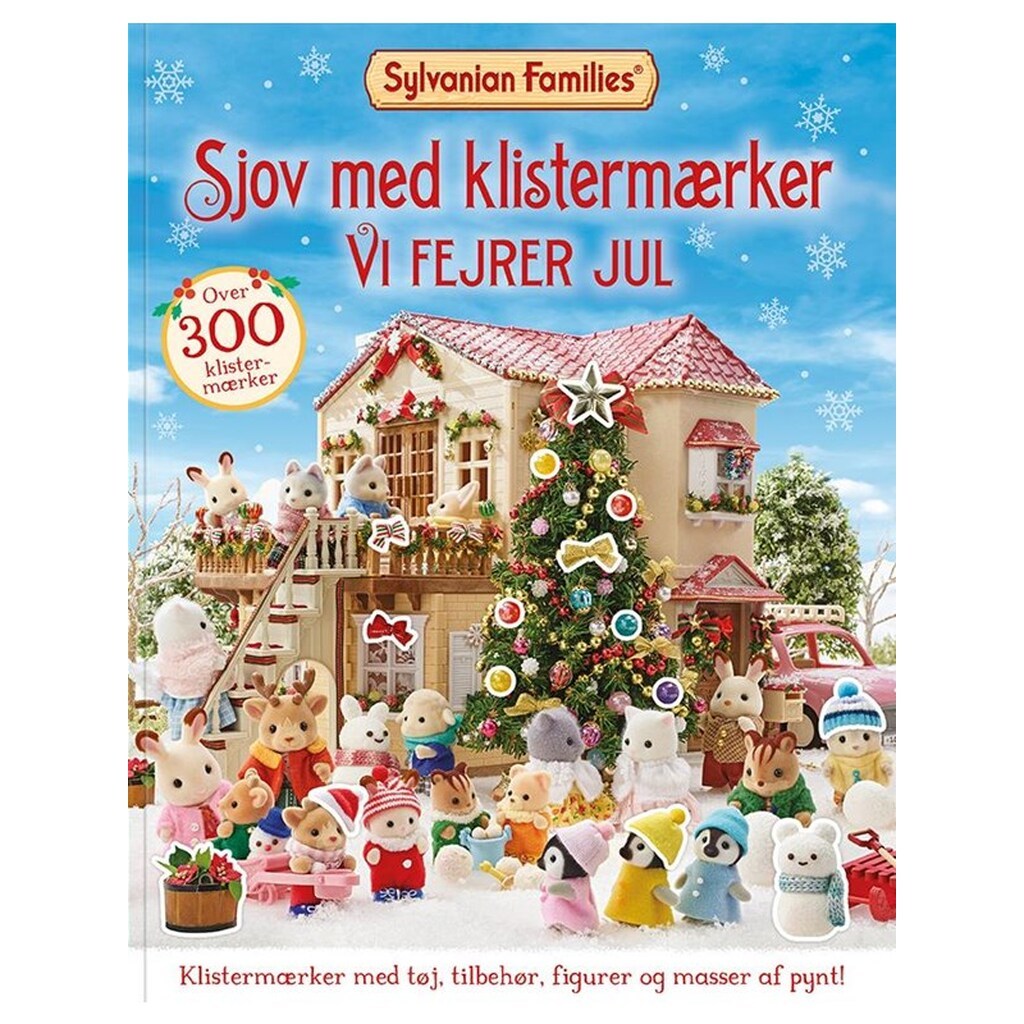 Sjov med klistermærker - vi fejrer jul - Børnebog - booklet