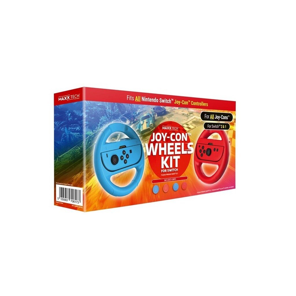 MAXX TECH Joy-Con Wheels &amp; Grip Kit - Nintendo Switch 2