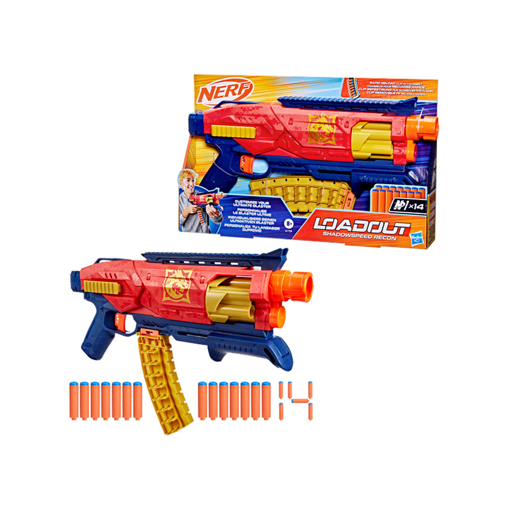 NERF Loadout Shadowspeed Recon Blaster
