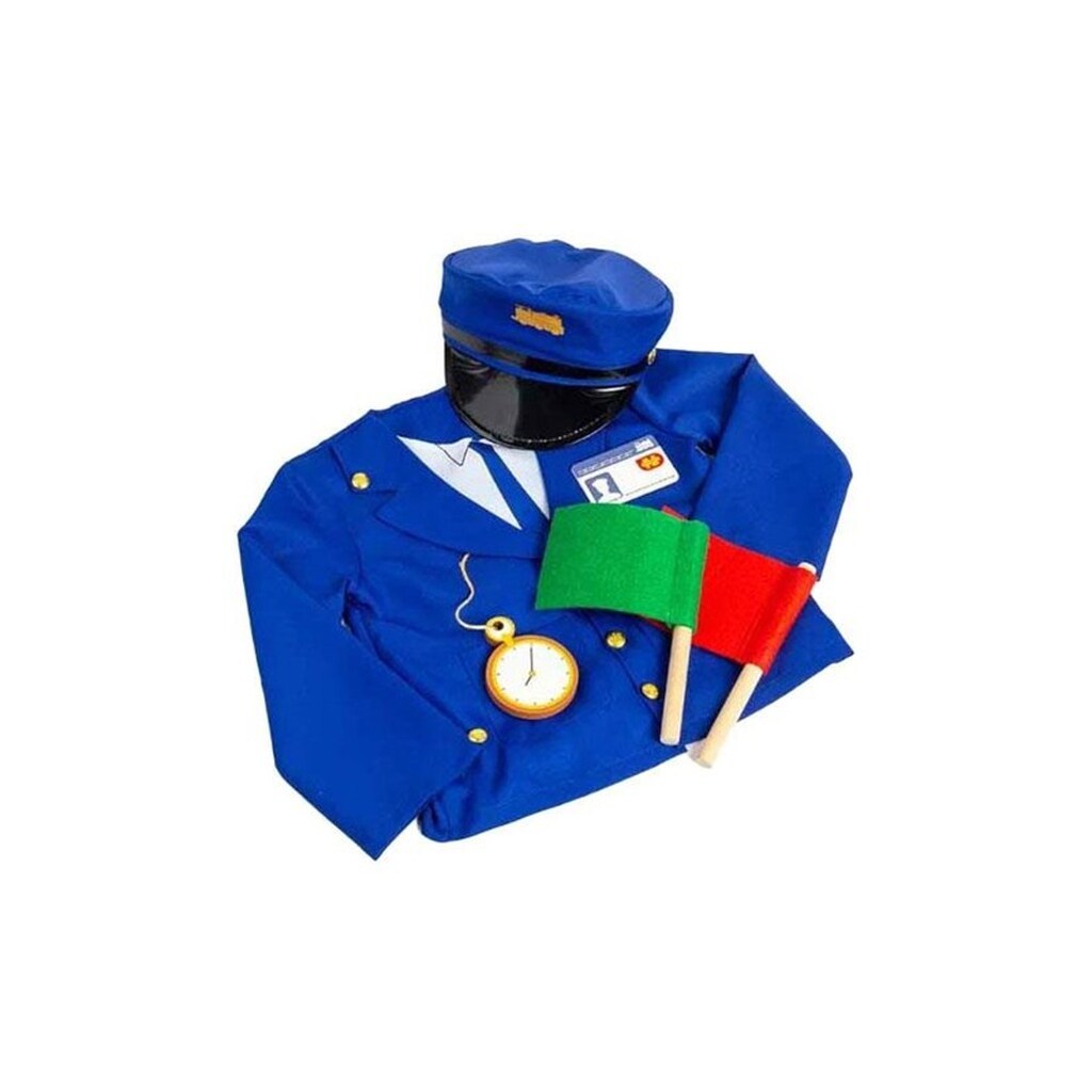 Bigjigs Train Driver Dress Up Set with Accessories