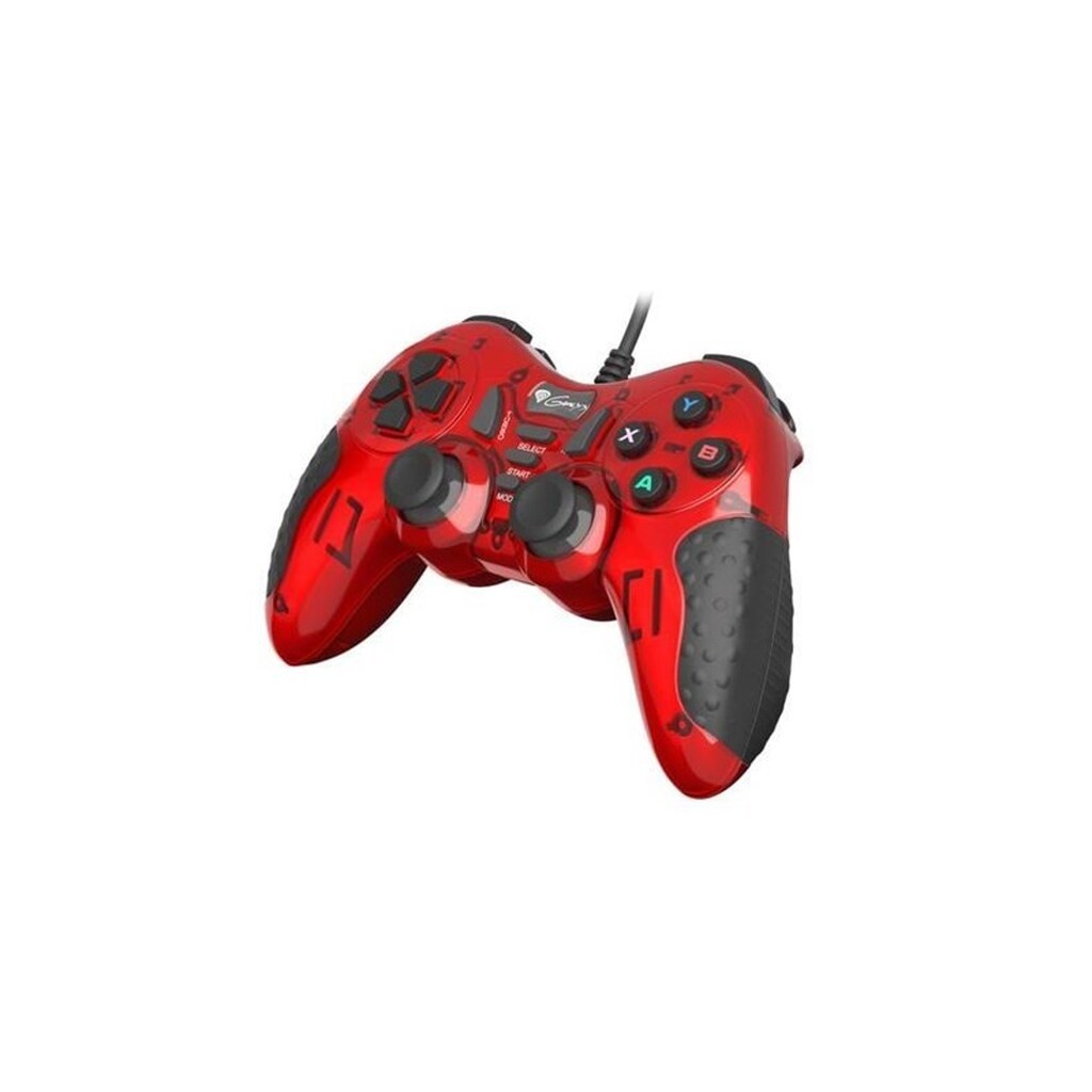 Natec Genesis Mangan 200 - Red - Wired Controller - PC