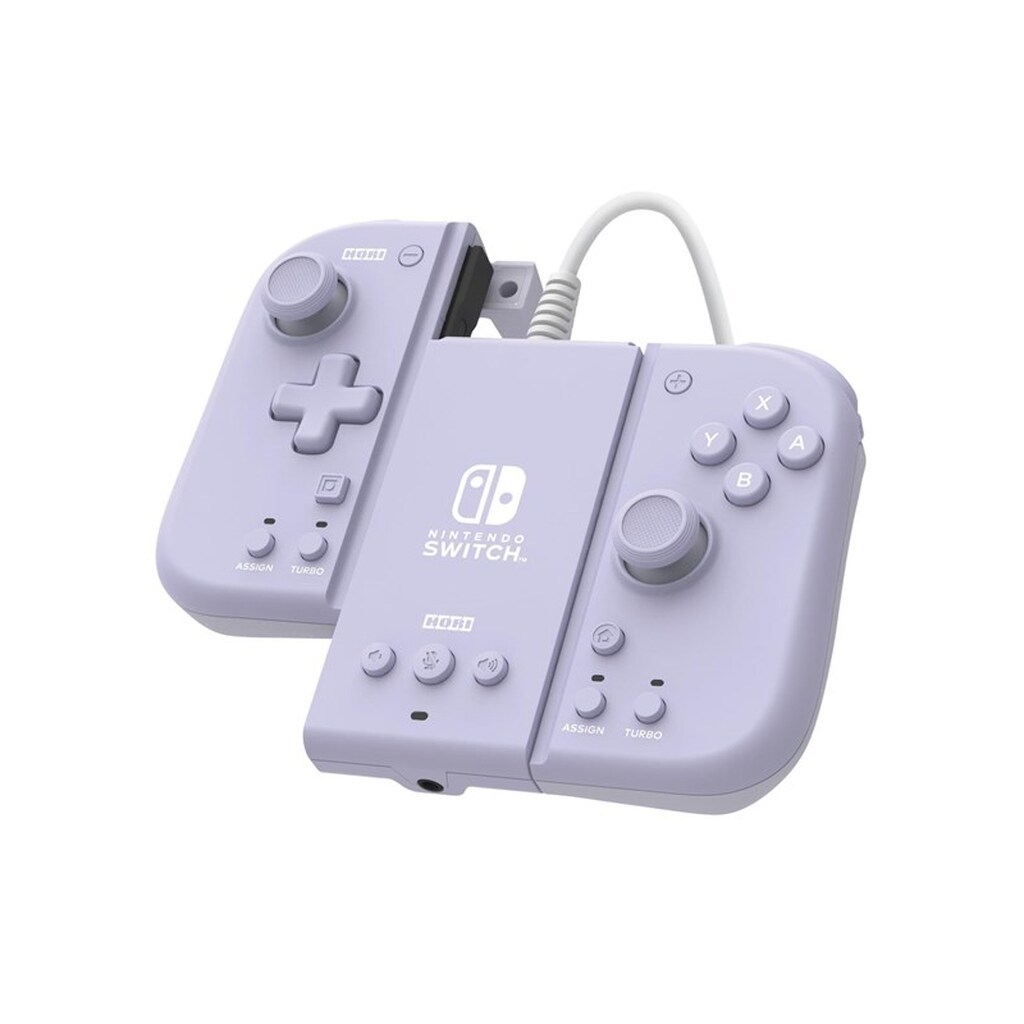HORI Split Pad Compact Attachment Set (Lavender) - Wired Controller - Nintendo Switch