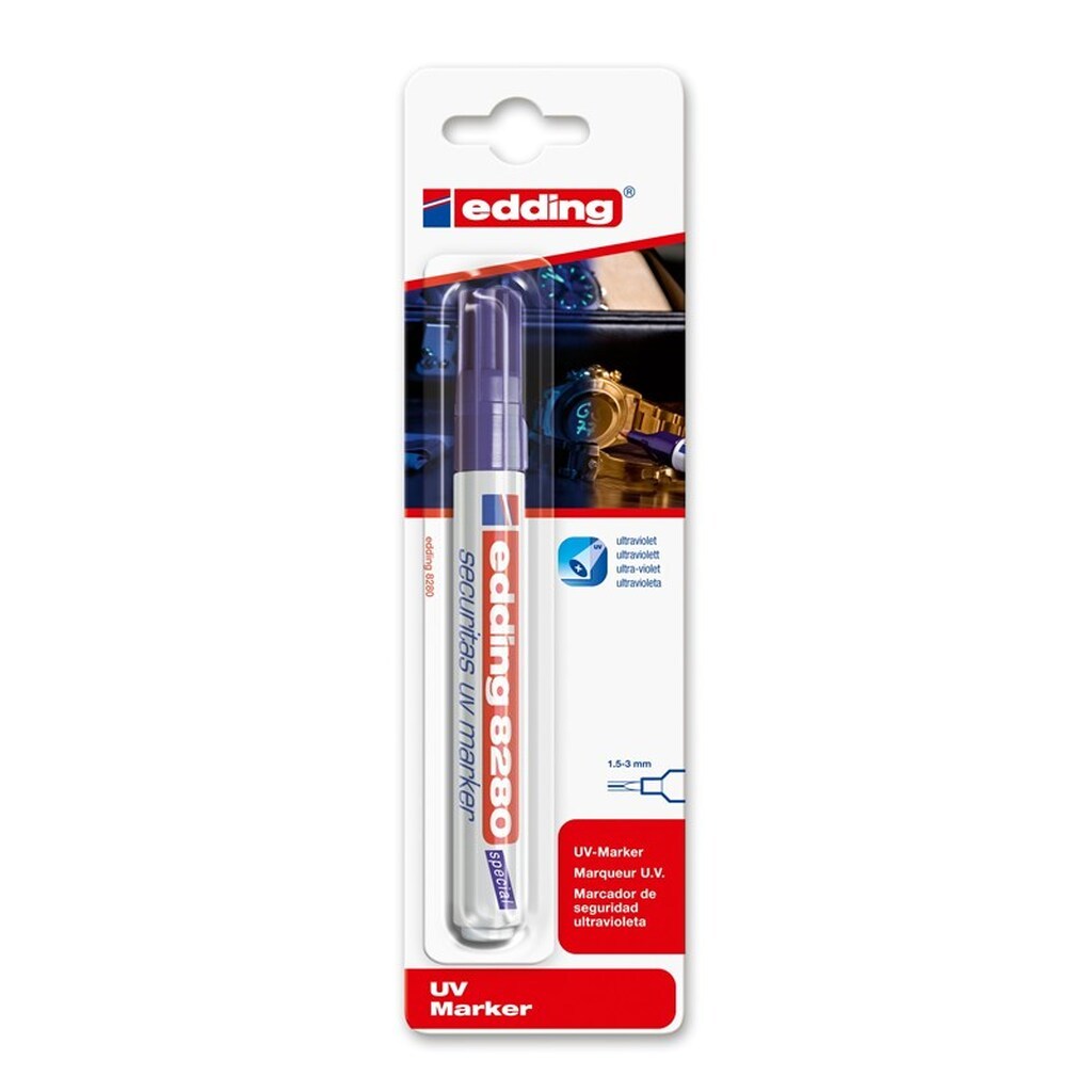 Edding e-8280 UV sikkerheds marker