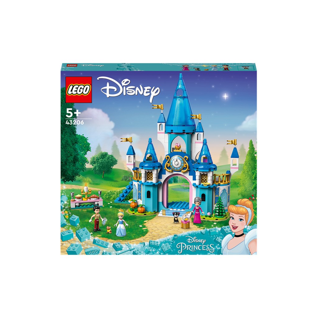 LEGO Disney 43206 Askepot og prinsens slot