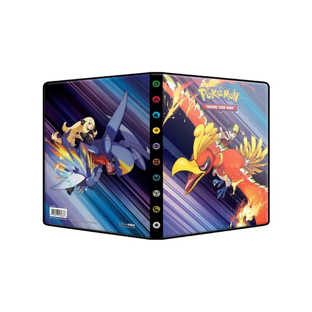 Pokemon TCG Portfolio 4-P Ethan's Ho-Oh &amp; Cynthia's Garchomp