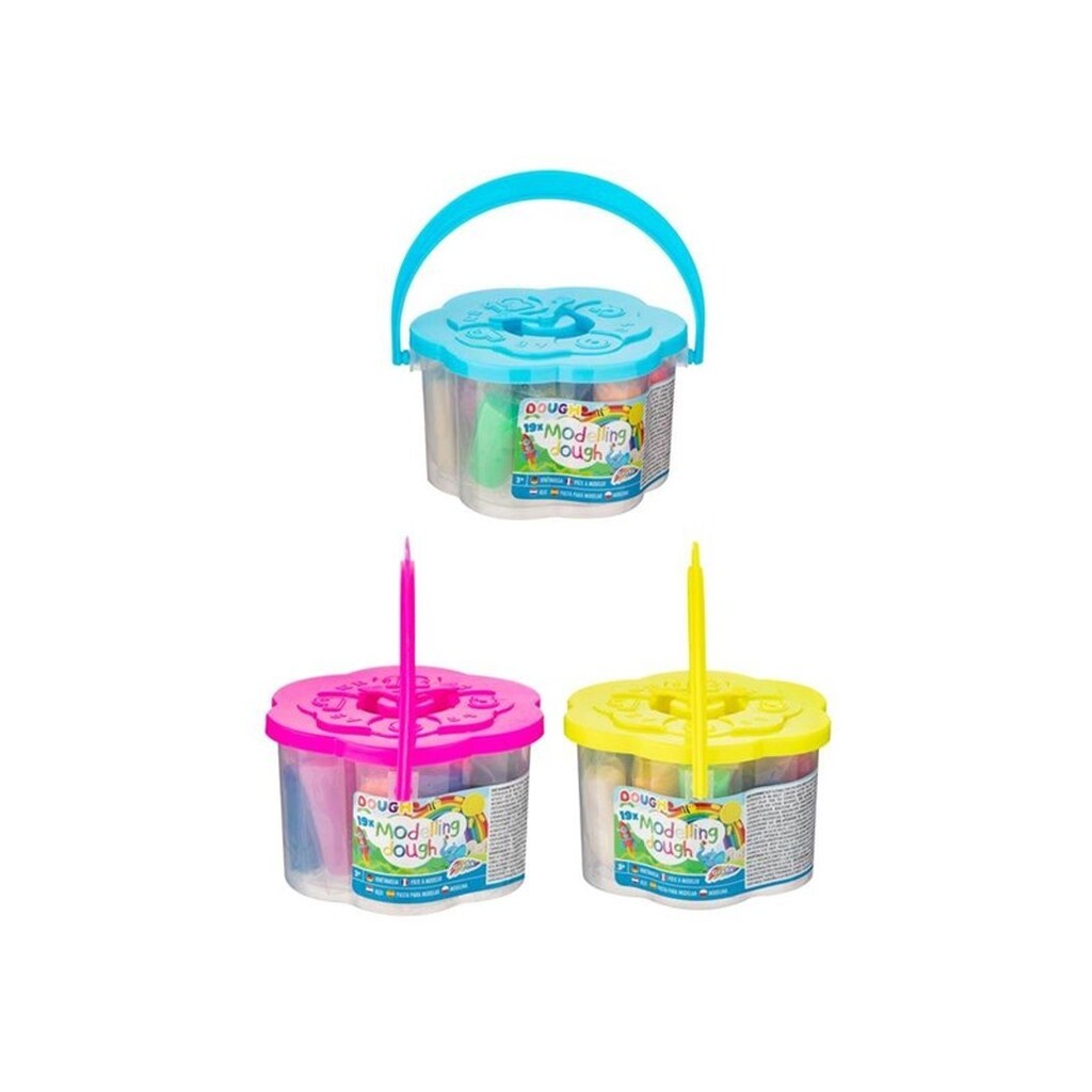 Creative Craft Group Clay set in case 19 pcs.