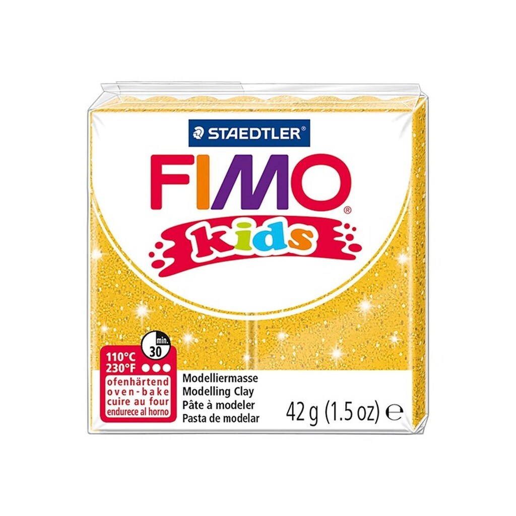 Fimo FIMO kids modeller 42 g. Guld