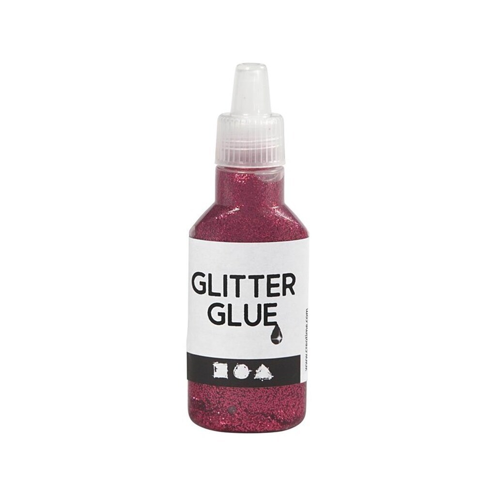 Creativ Company Glitter glue Dark pink 25ml