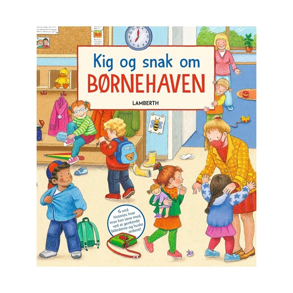 Kig og snak om børnehaven - Børnebog