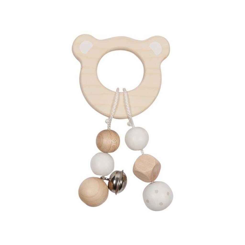 Goki Wooden Gripping Ring Bear