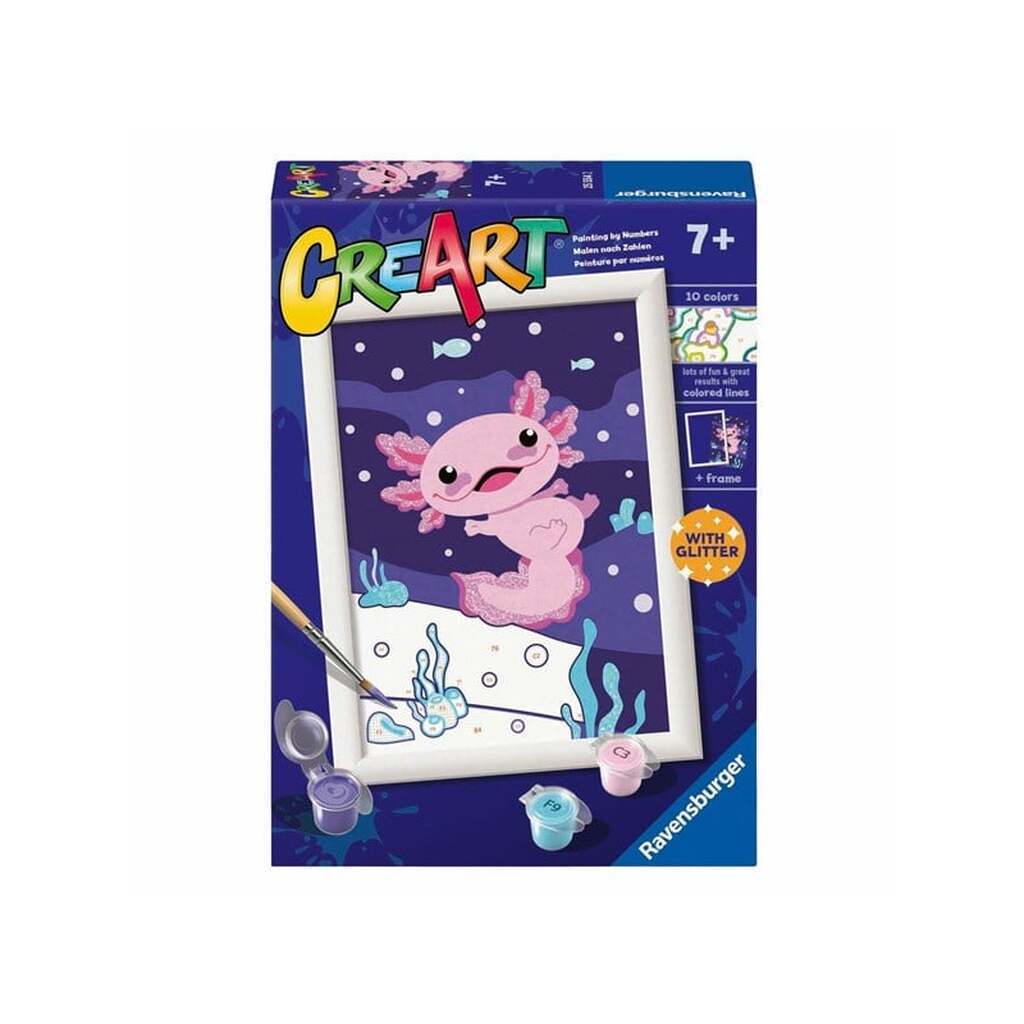 Ravensburger CreArt Paint by Number - Axolotl