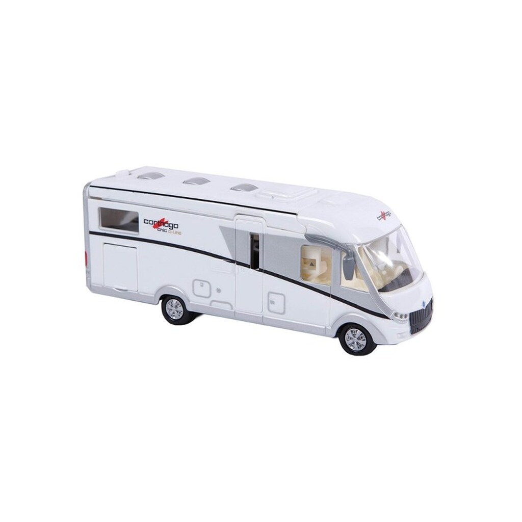 Kids Globe Die-cast Carthago Camper with Light 16cm