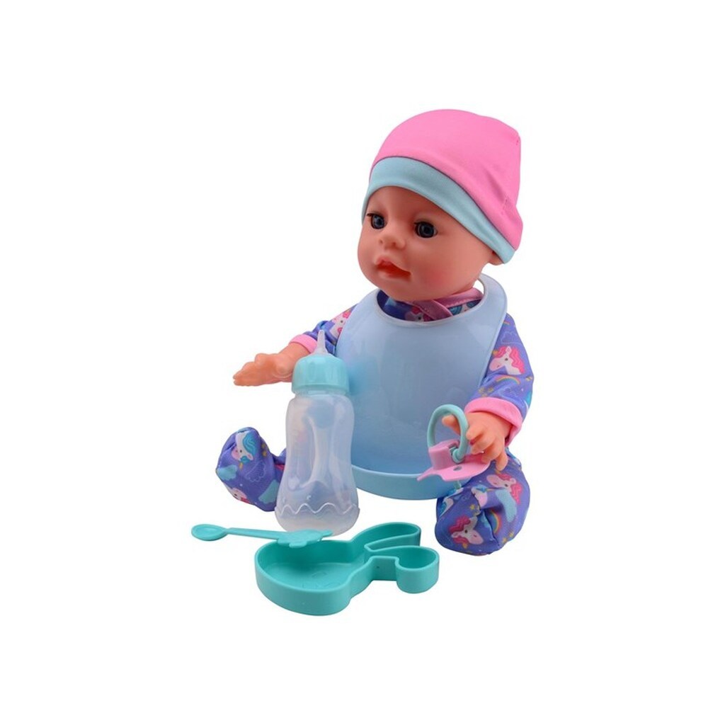 Baby Rose Drink and Pee baby doll 30cm