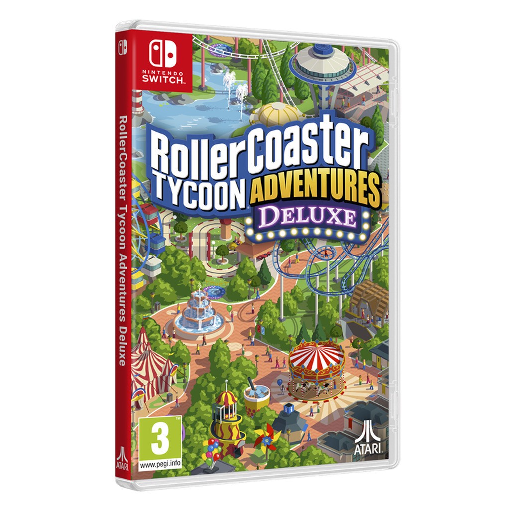 RollerCoaster Tycoon Adventures Deluxe - Nintendo Switch - Simulation
