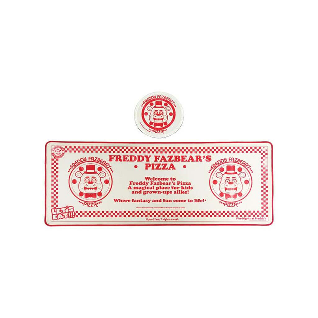 FaNaTtik Five Nights at Freddy's Desk Pad &amp; Coaster Set