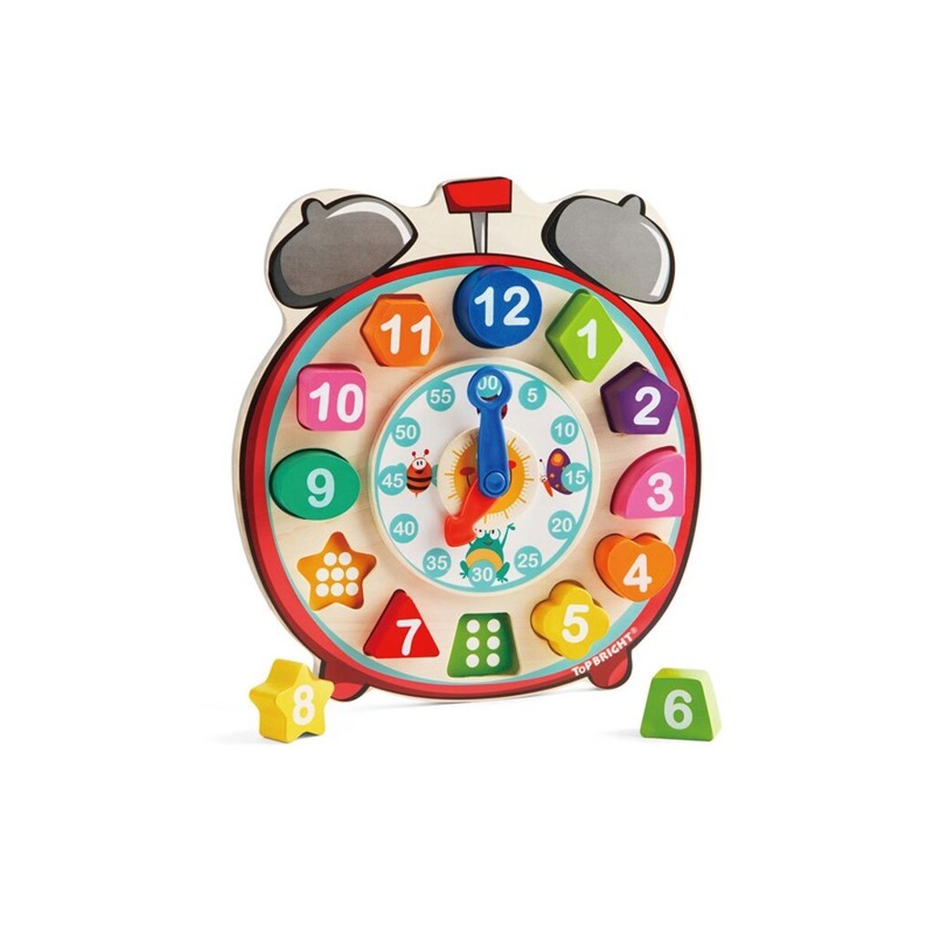 TOPBRIGHT Wooden Sorting Clock