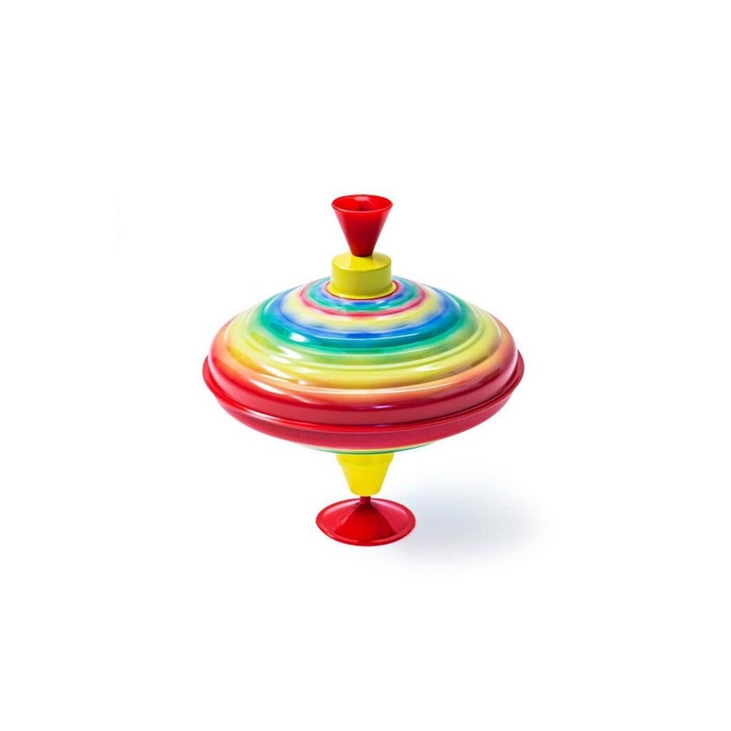 Bigjigs Metal Moped Spinning Top