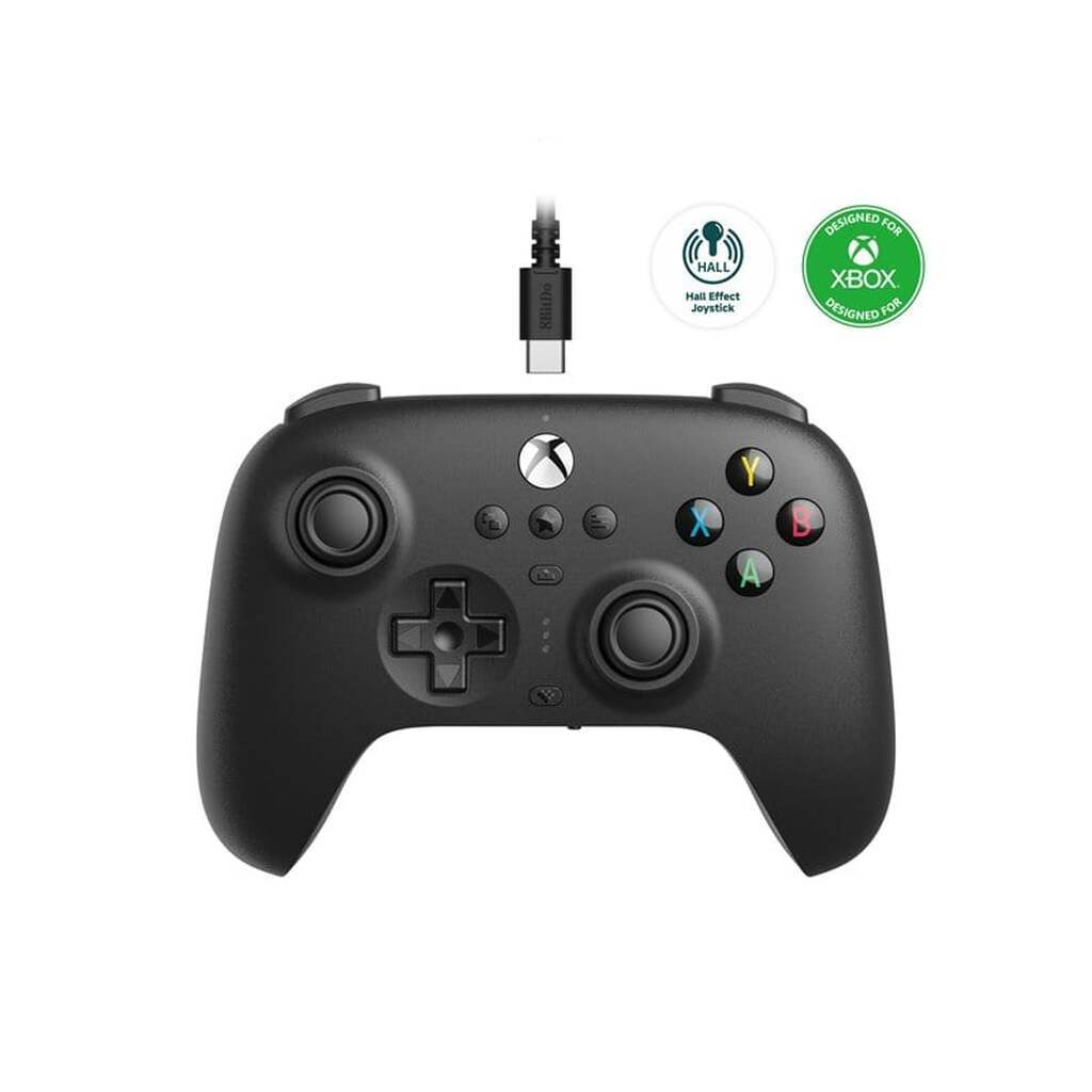8BitDo Ultimate Wired Controller for Xbox (Hall Effect) - Black - Wired Controller - Microsoft Xbox One