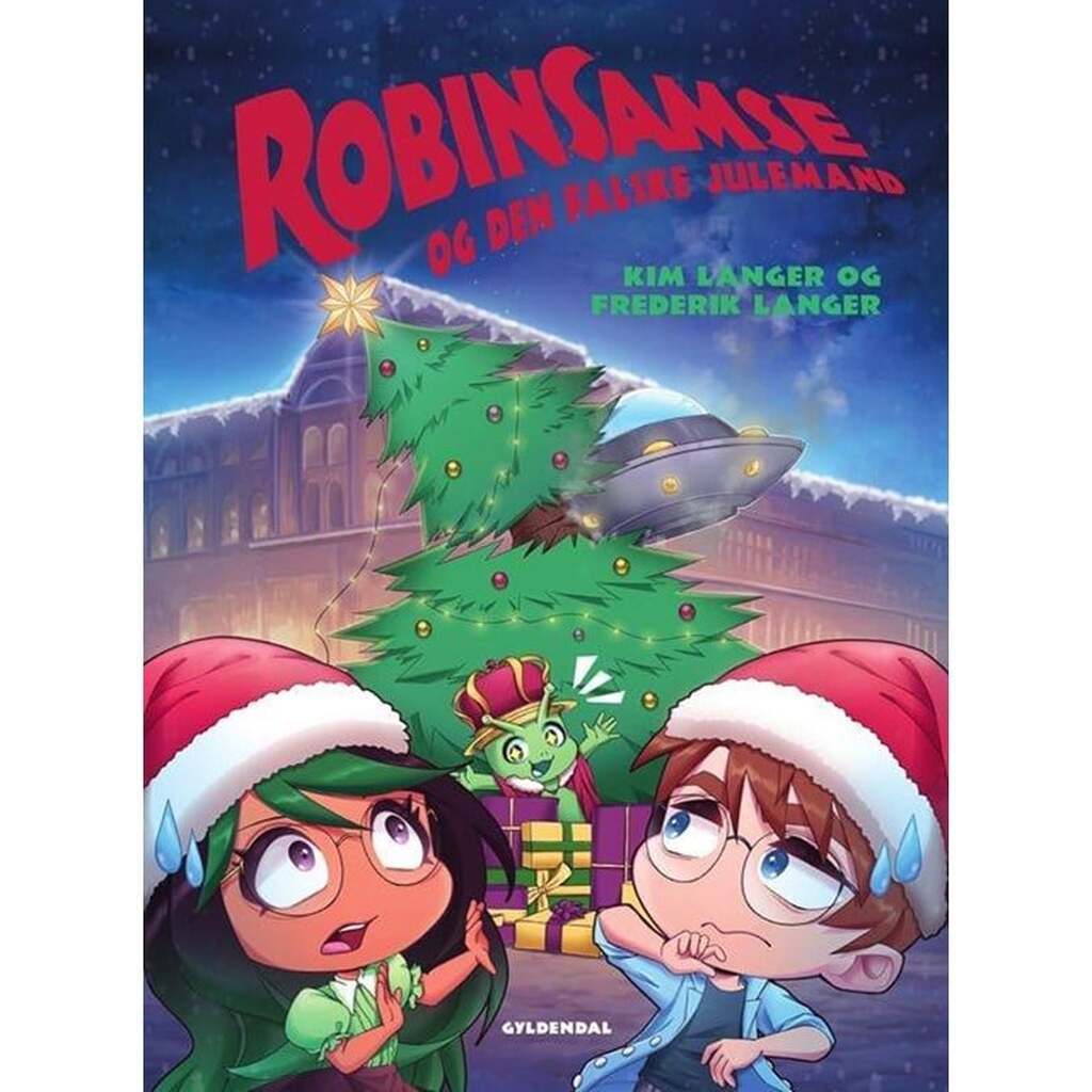 RobinSamse og den falske julemand - Børnebog - Hardcover