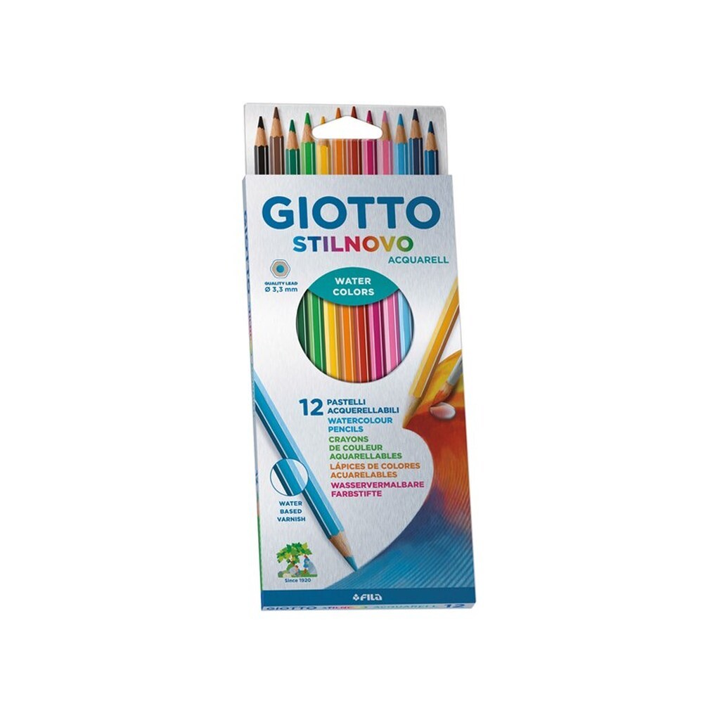 Giotto Stilnovo Aquarell 12 pcs BL