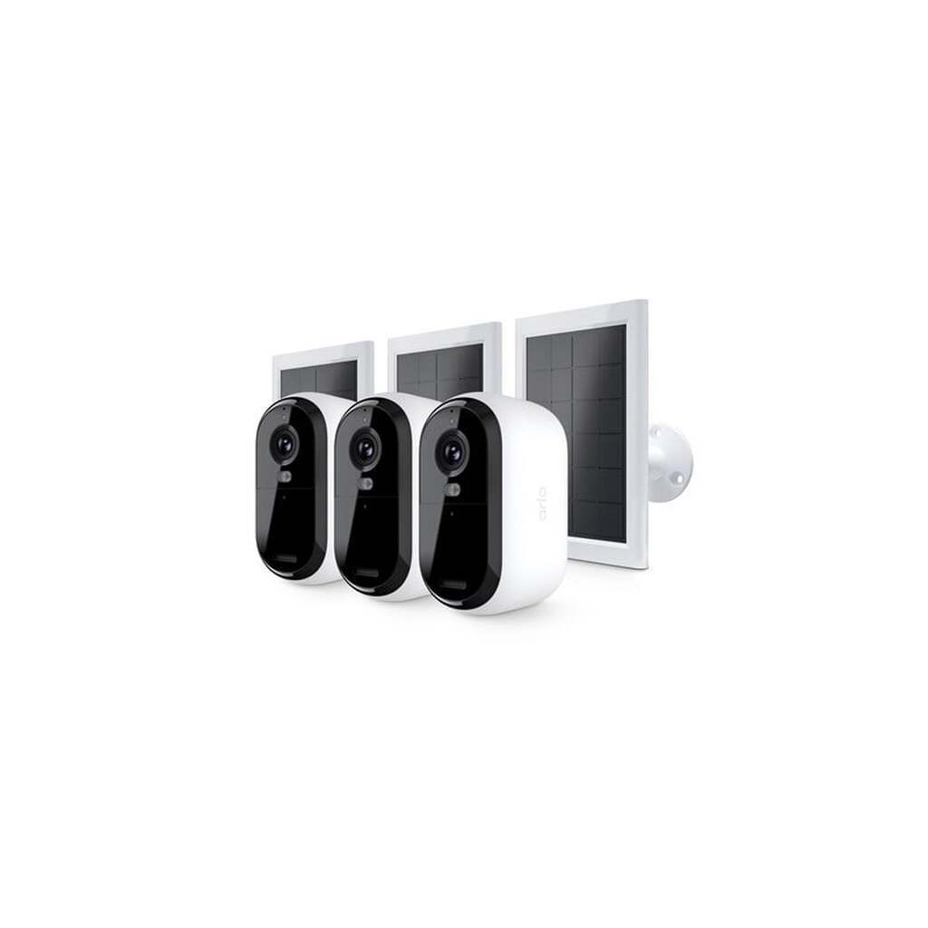 Arlo Essential 3 2K-overvågningskamera med solpanel (3-kameraer)