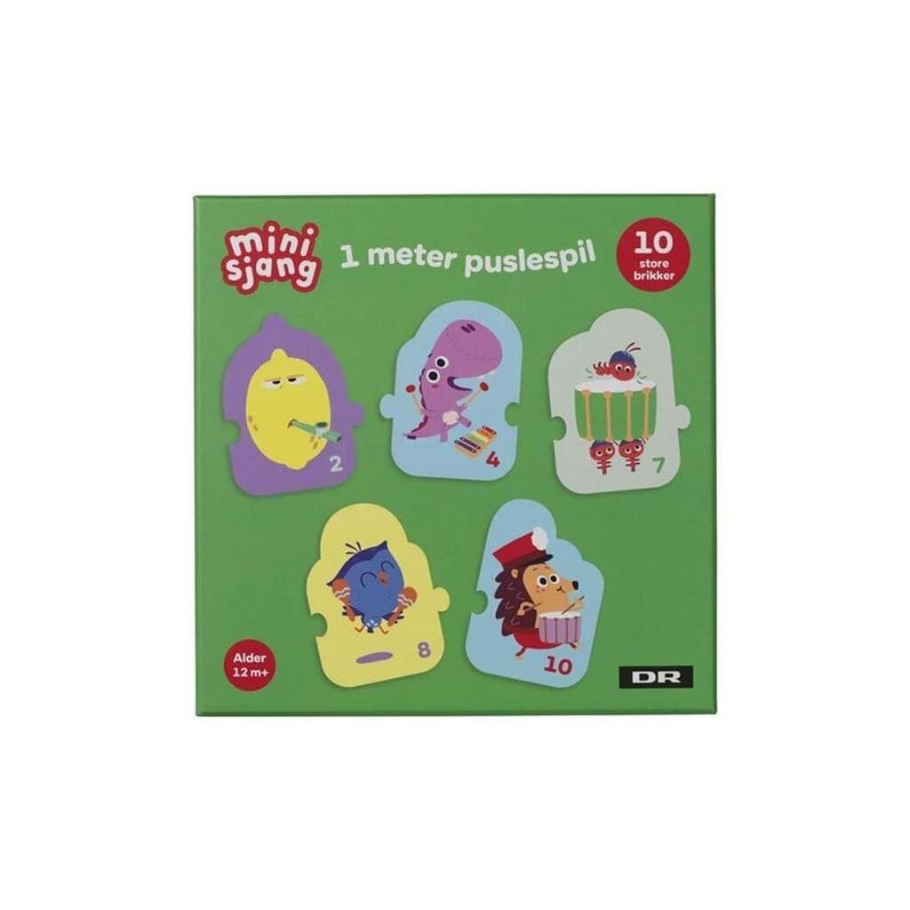 DR Børste 1 meter Puslespil, 10 brikker