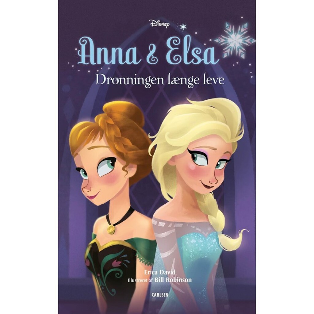 Anna og Elsa - Dronningen længe leve - Børnebog - Hardcover