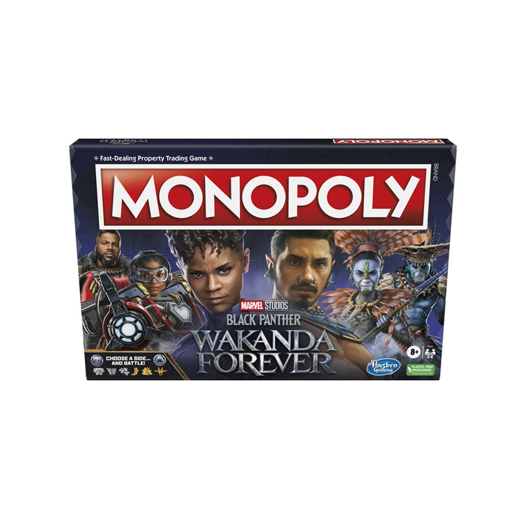 Hasbro Monopoly: Marvel Studios&apos; Black Panther: Wakanda Forever Edition Board Game