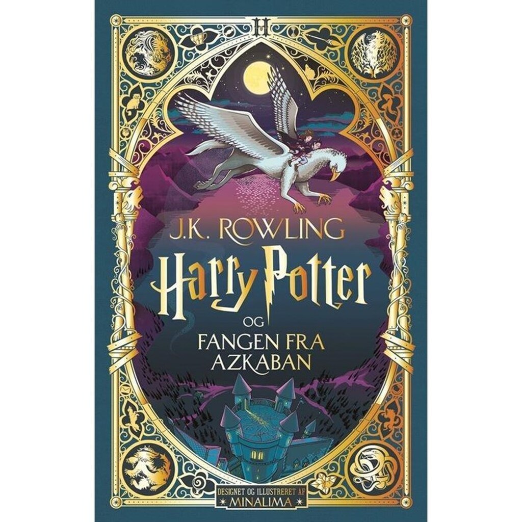 Harry Potter 3 - Harry Potter og Fangen fra Azkaban - pragtudgave - Ungdomsbog - hardcover