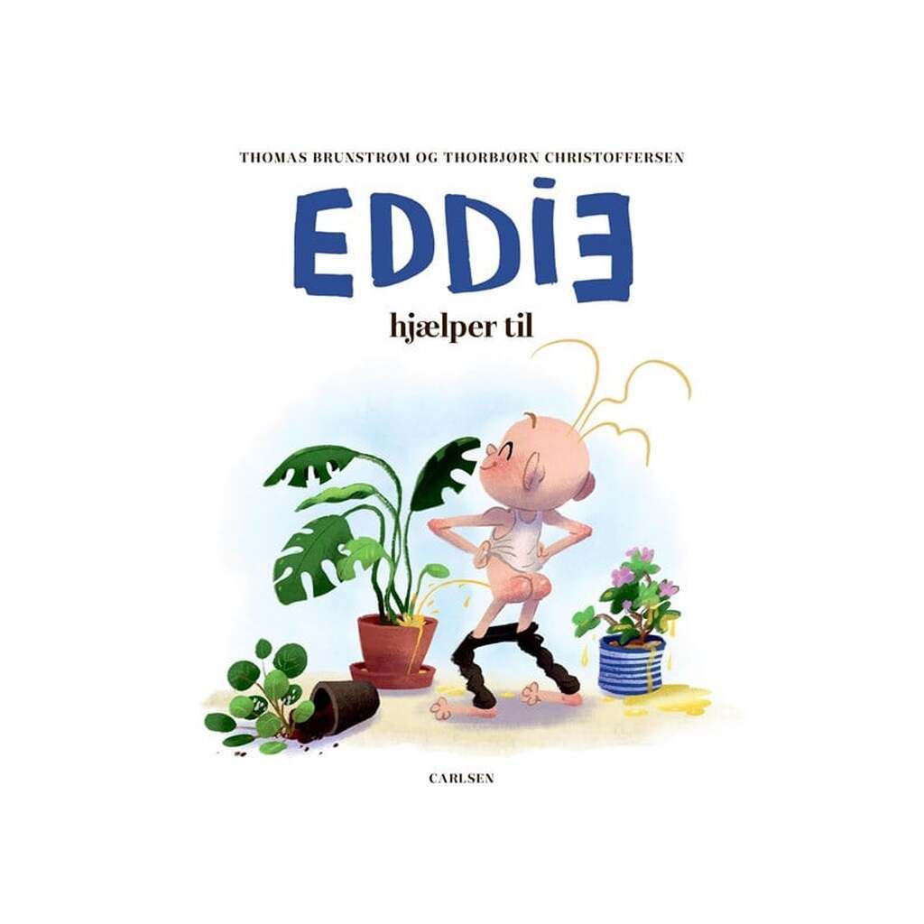 Eddie hjælper til - Børnebog - Hardcover