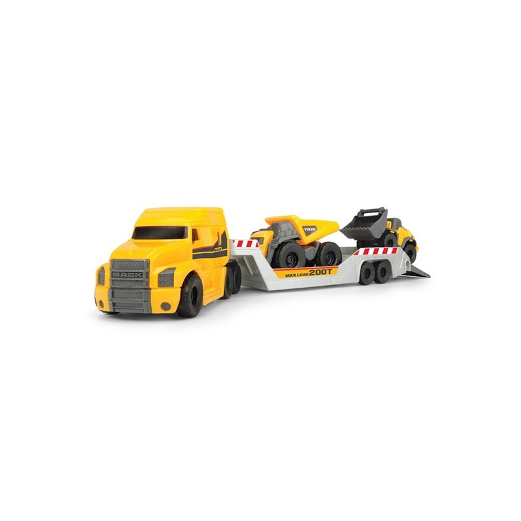 Dickie Volvo Micro Transporter with Work Vehicles