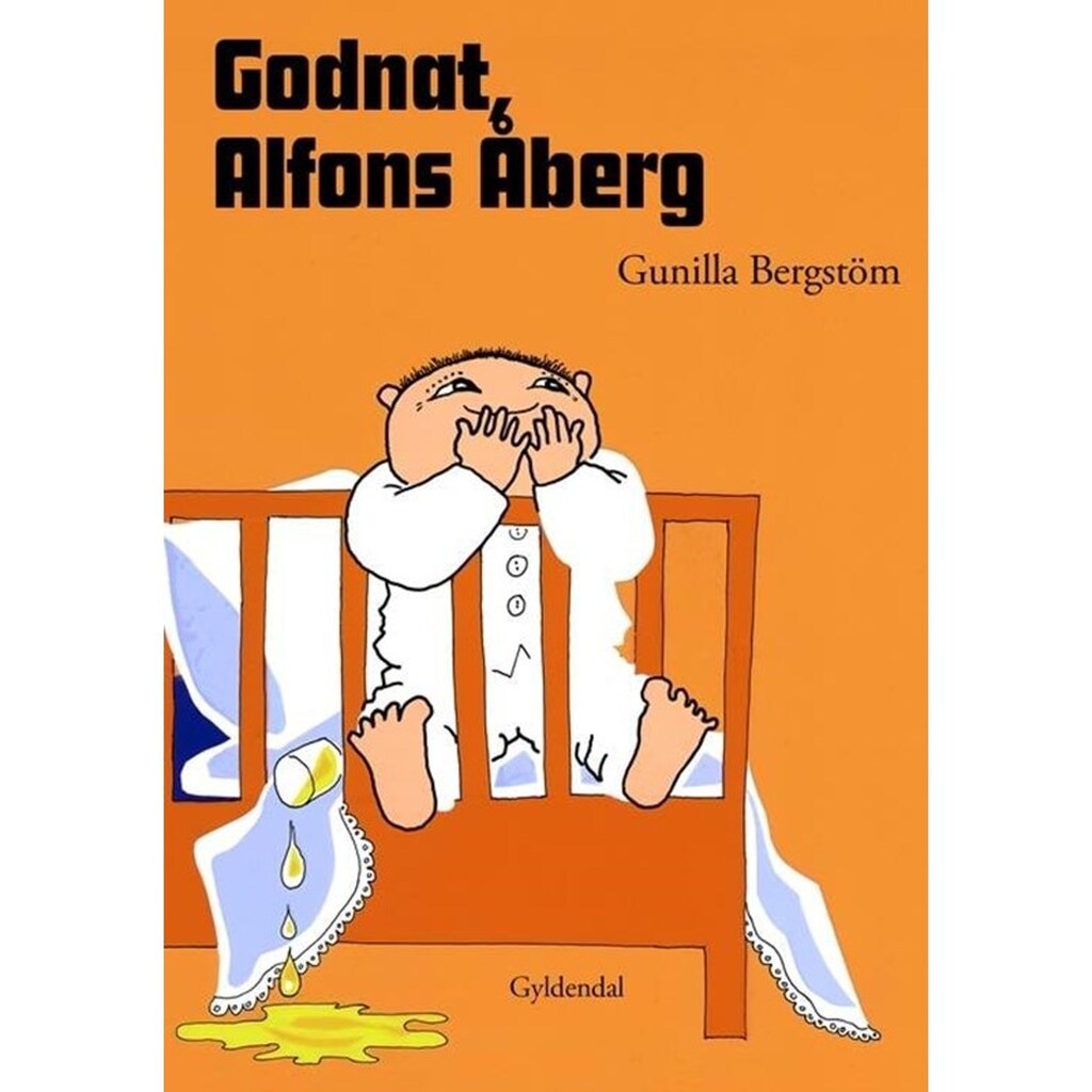 Godnat Alfons Åberg - Børnebog - Hardcover