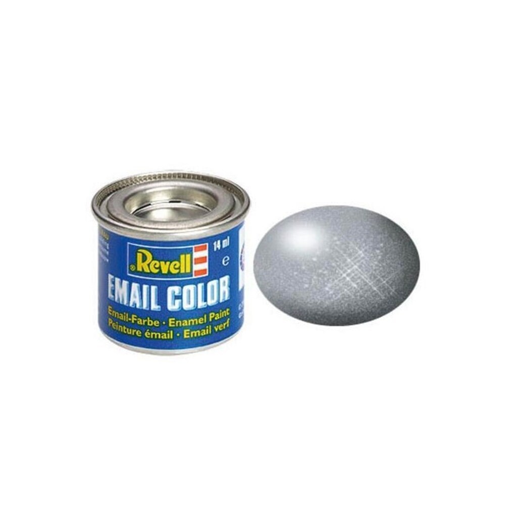 Revell Enamel Paint #91 - Iron Metallic