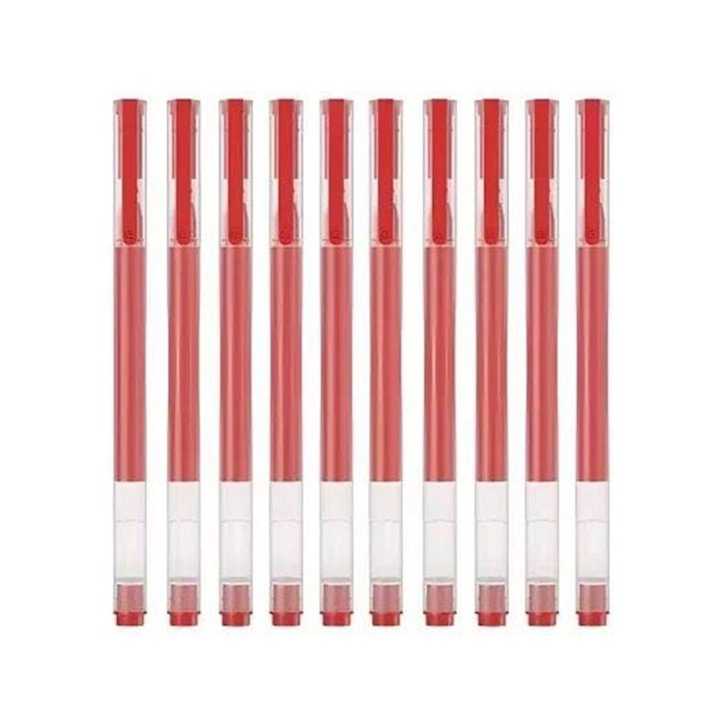 Xiaomi High-capacity Gel Pen 10-Pack Red