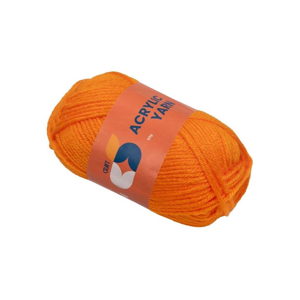 Colorations - Acrylic yarn Orange 50g