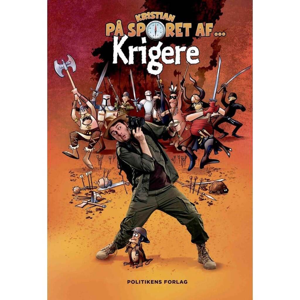 Kristian på sporet af krigere - Børnebog - Hardback