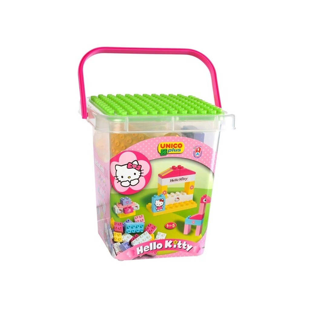 Unico Hello Kitty  Bucket 104 pcs