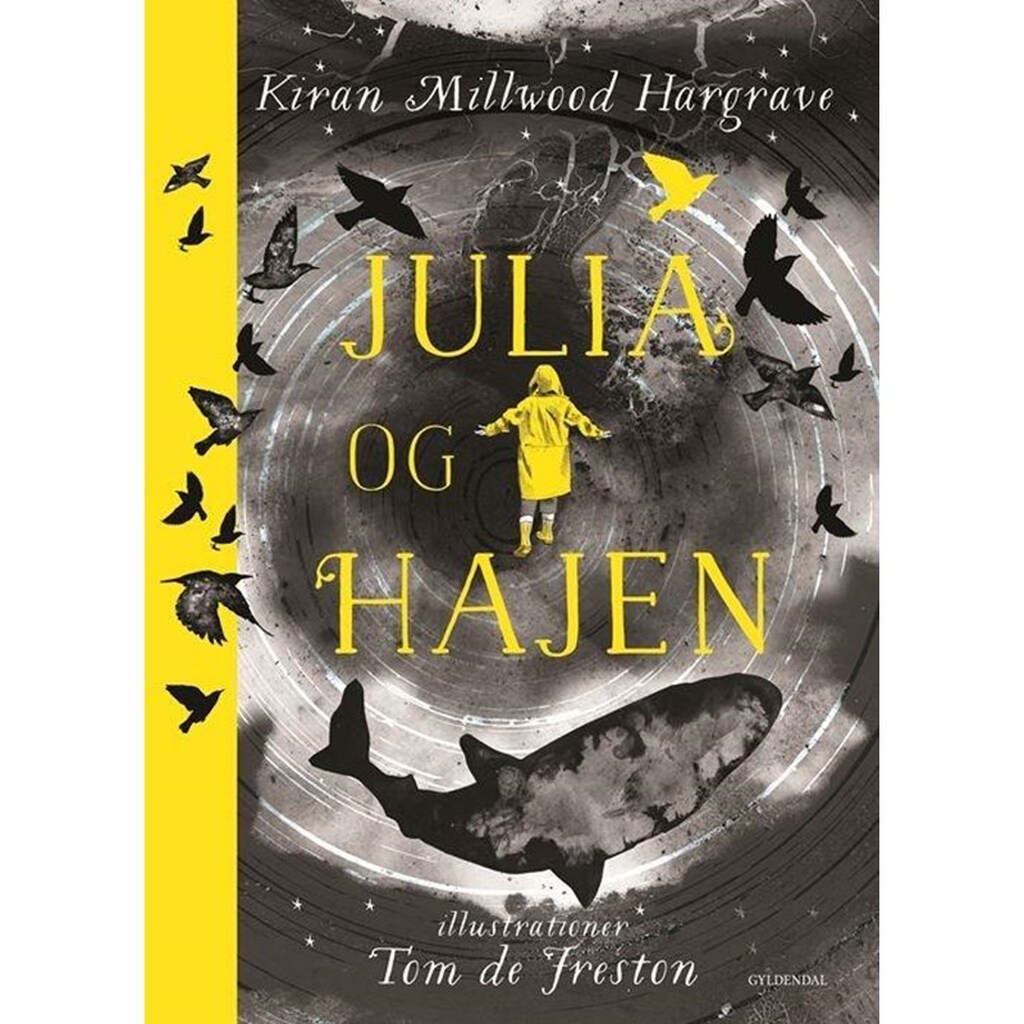 Julia og hajen - Børnebog - Hardcover