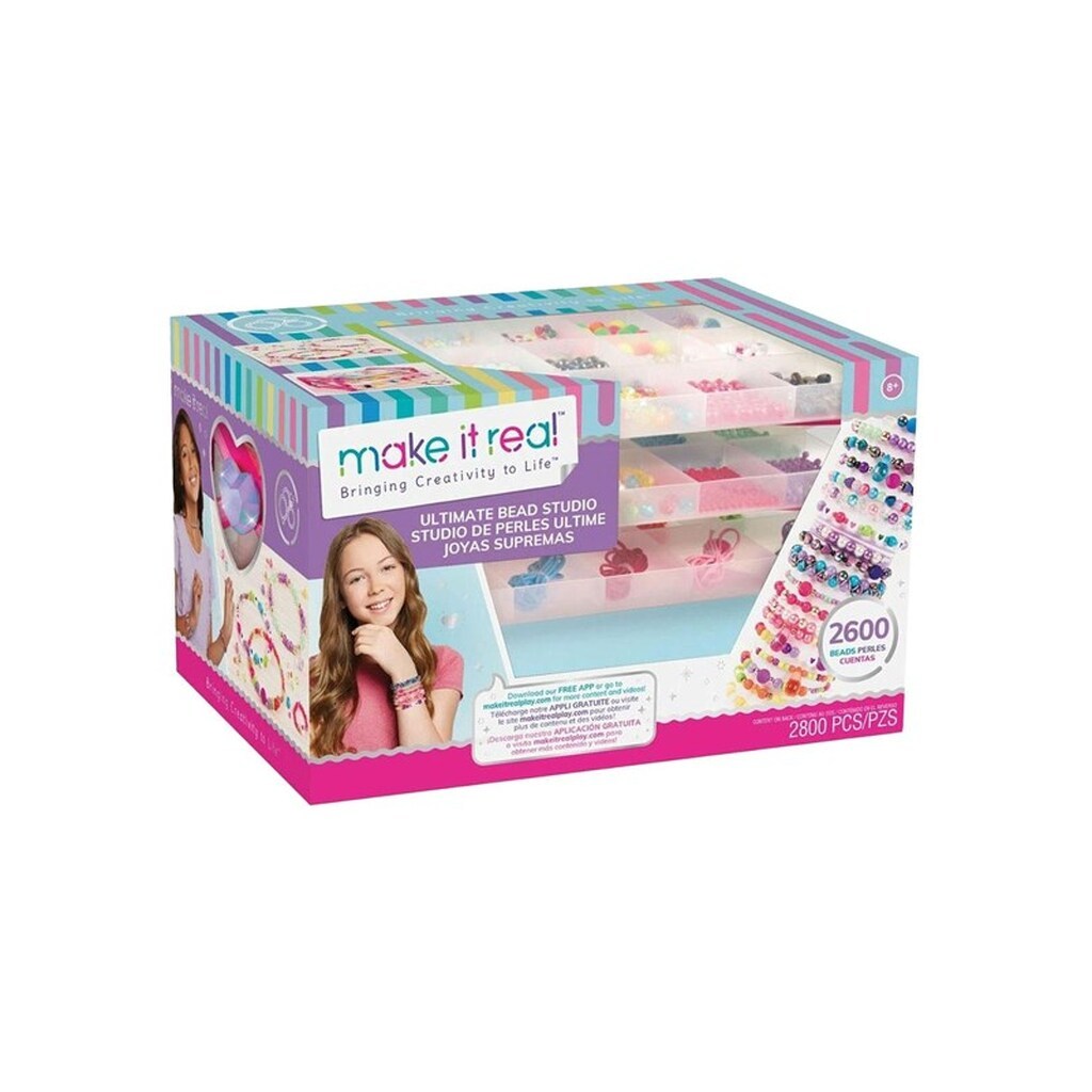 Spectron Make it Real - Bracelet Making Kit 2600 Beads