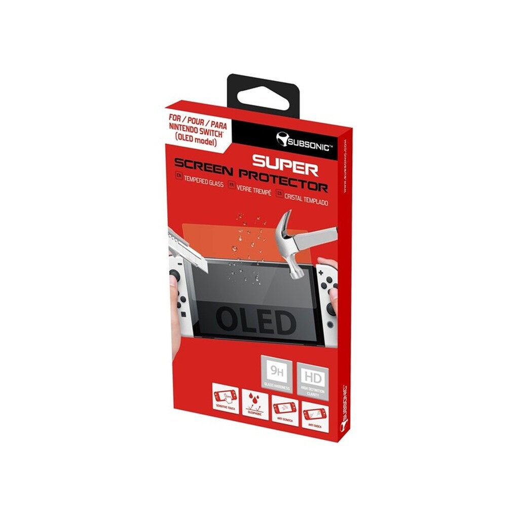 Subsonic Protective Screen - Miscellaneous Skærmbeskytter - Nintendo Switch OLED