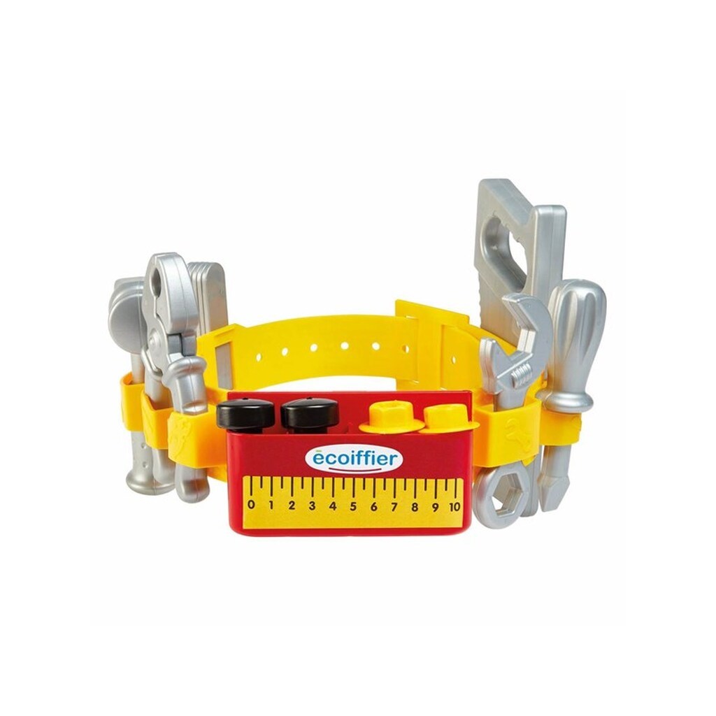 Ecoiffier Tool Belt in Case with Accessories 14pcs