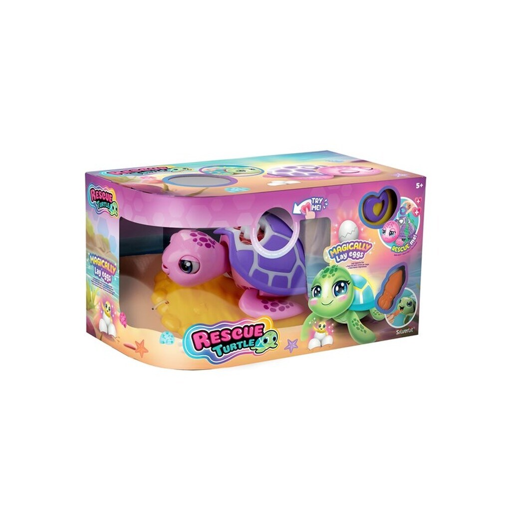 Silverlit - Rescue Turtle Pink Play Figure